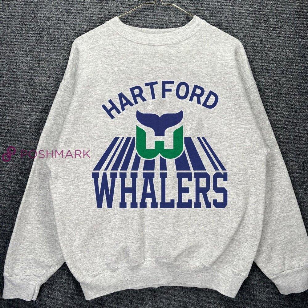 80S Hartford Whalers T Collection Sweatshirt Grey